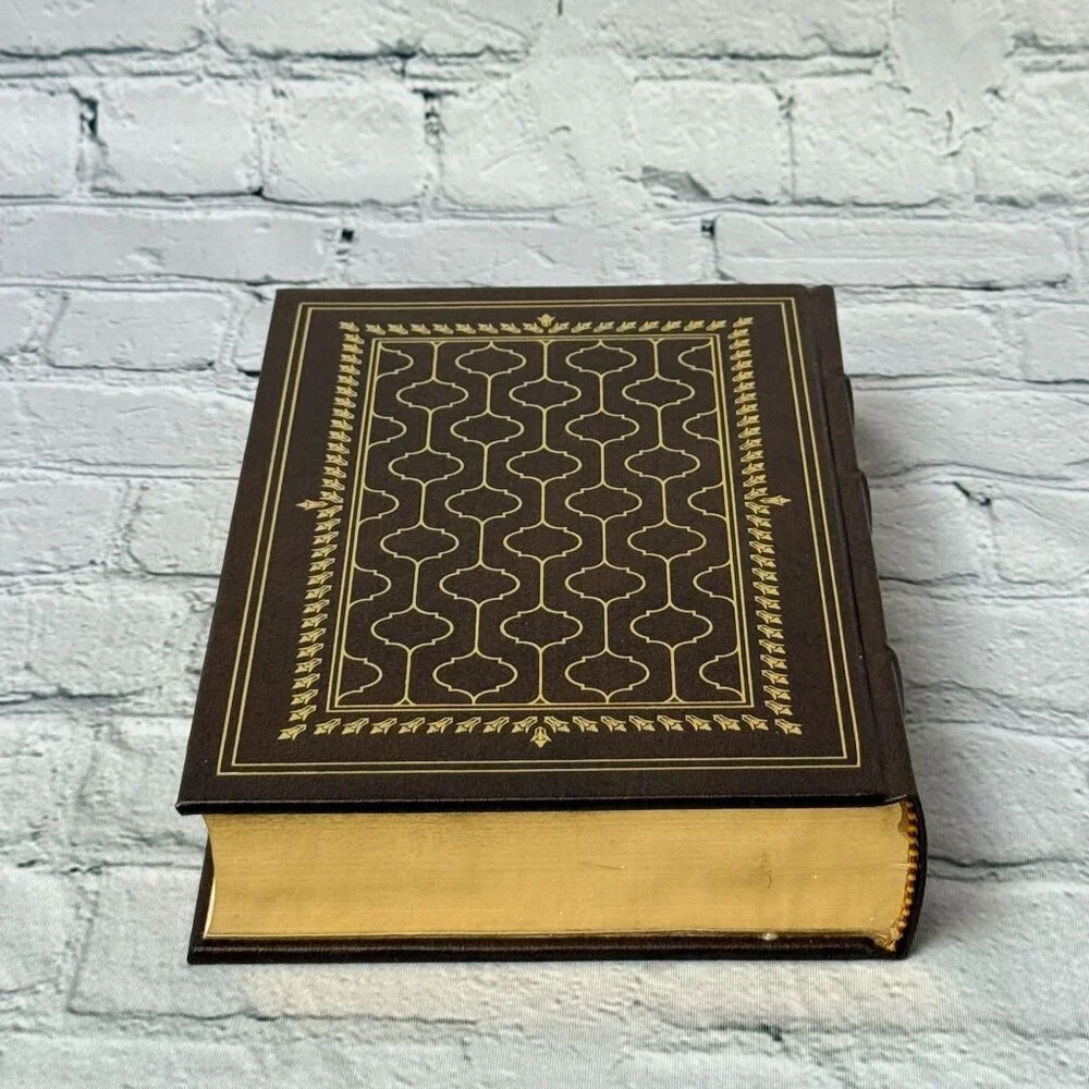 The Magic Mountain Thomas Mann Franklin Library 1981 Leather Bound Book Brown